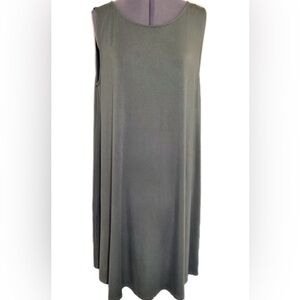 Comfy USA Modal Tank Dress Size XL Green